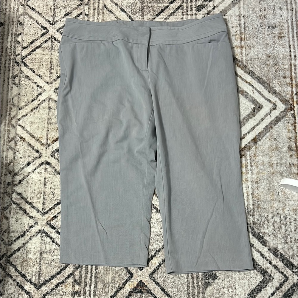 Gray Dress Capris